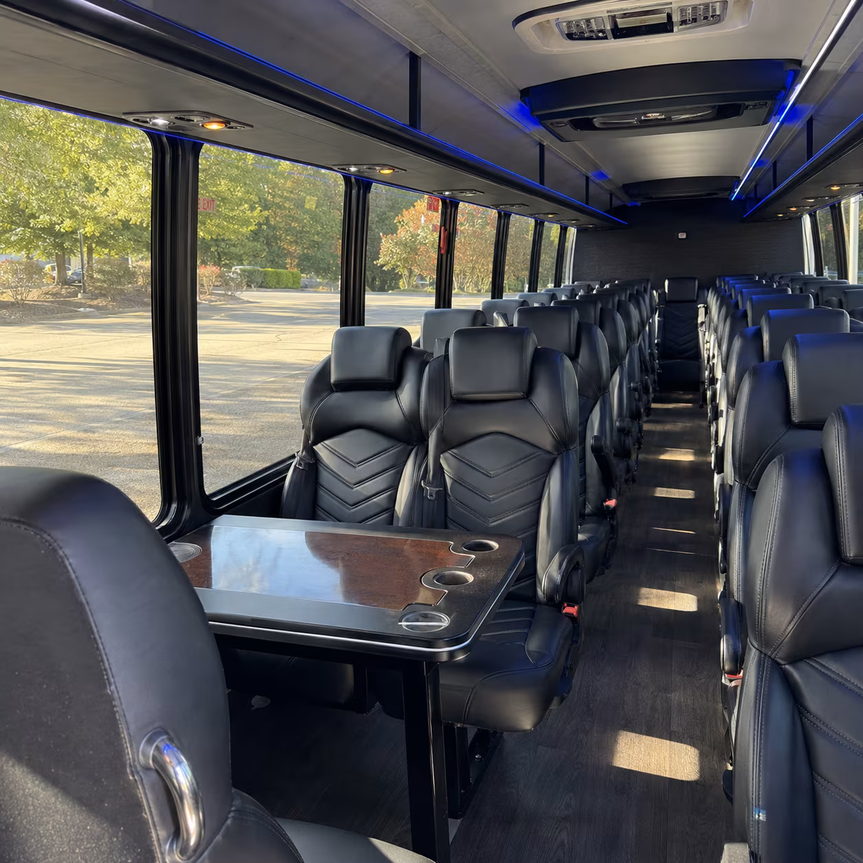 Fremont Airport Shuttle & Transportation party bus exterior
