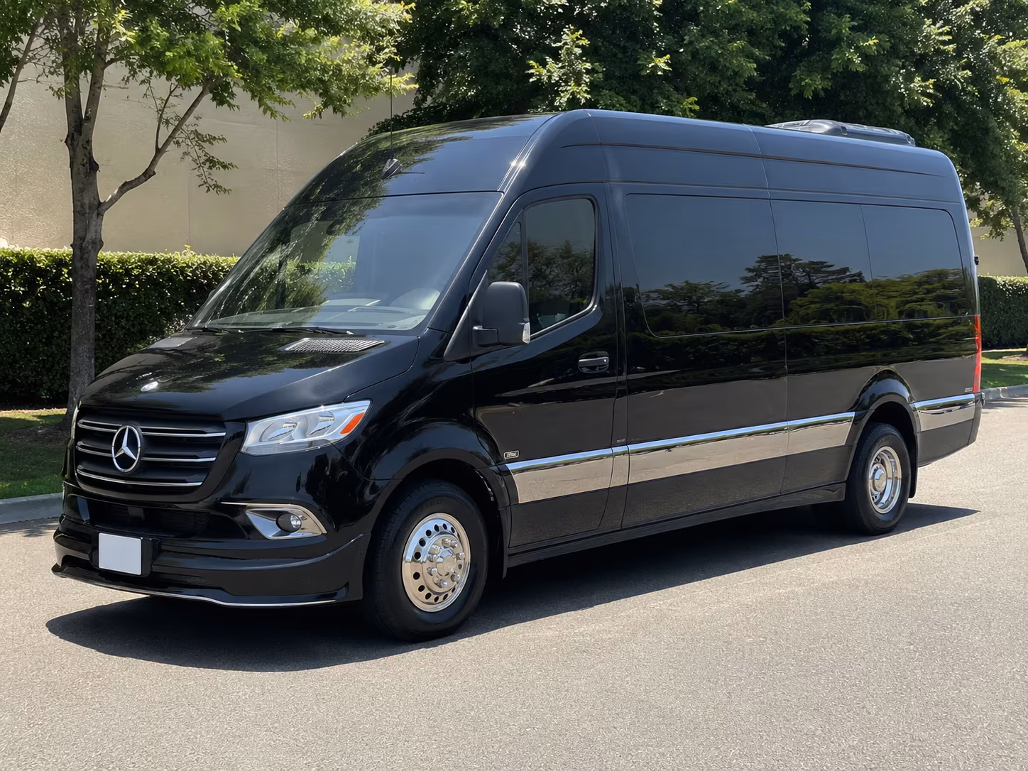 Fremont Airport Shuttle & Transportation party bus exterior