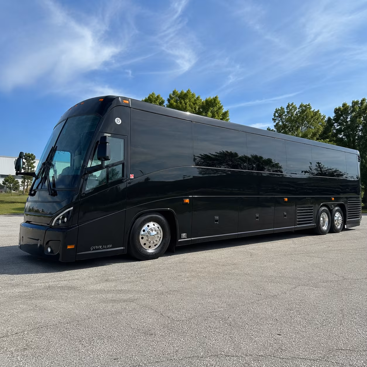 Fremont Airport Shuttle & Transportation party bus exterior