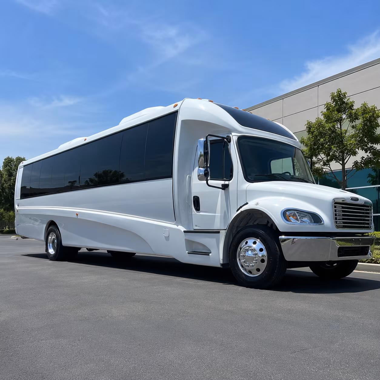 Fremont Airport Shuttle & Transportation party bus interior