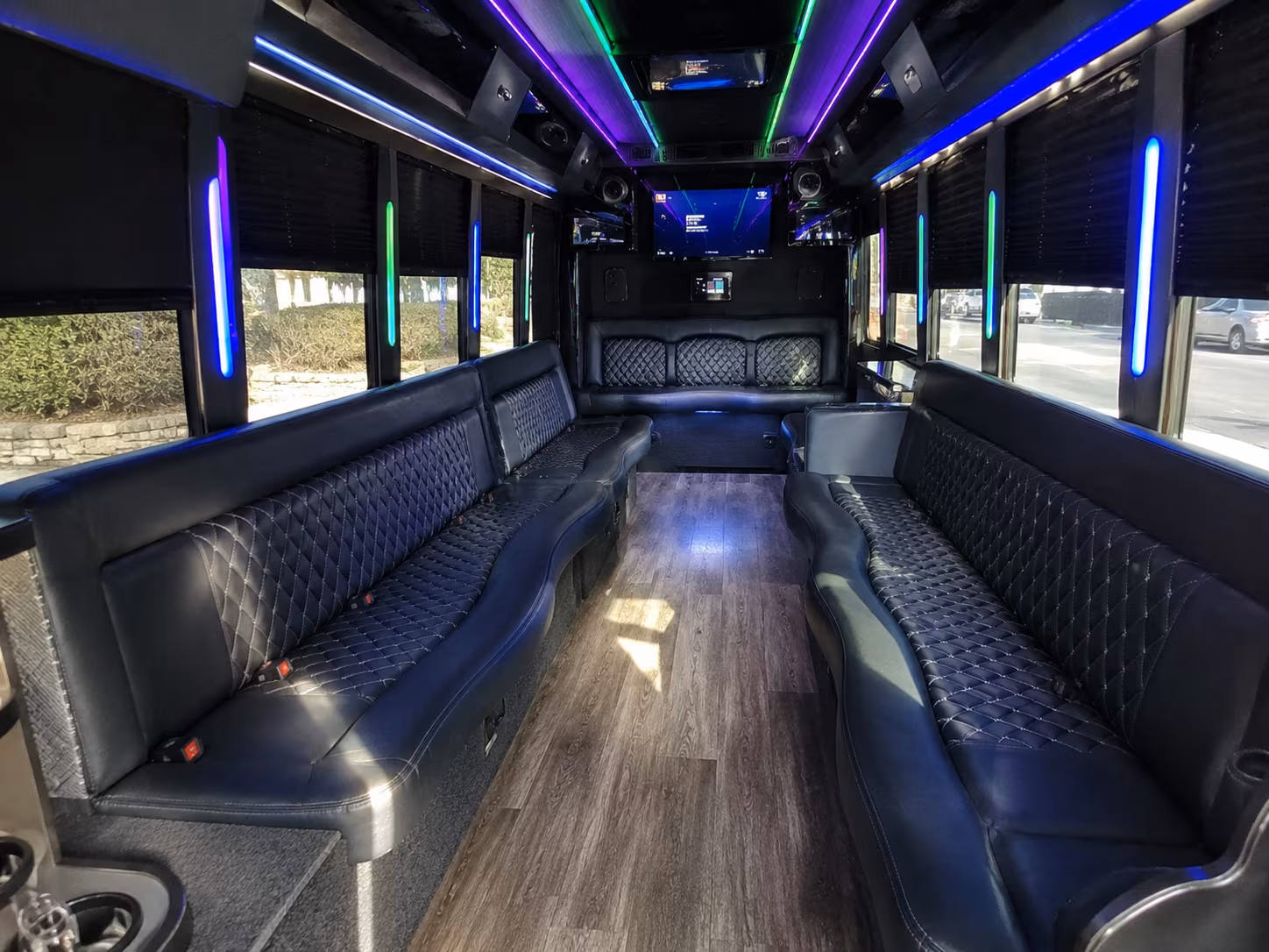 Fremont Bachelor & Bachelorette Transportation party bus exterior