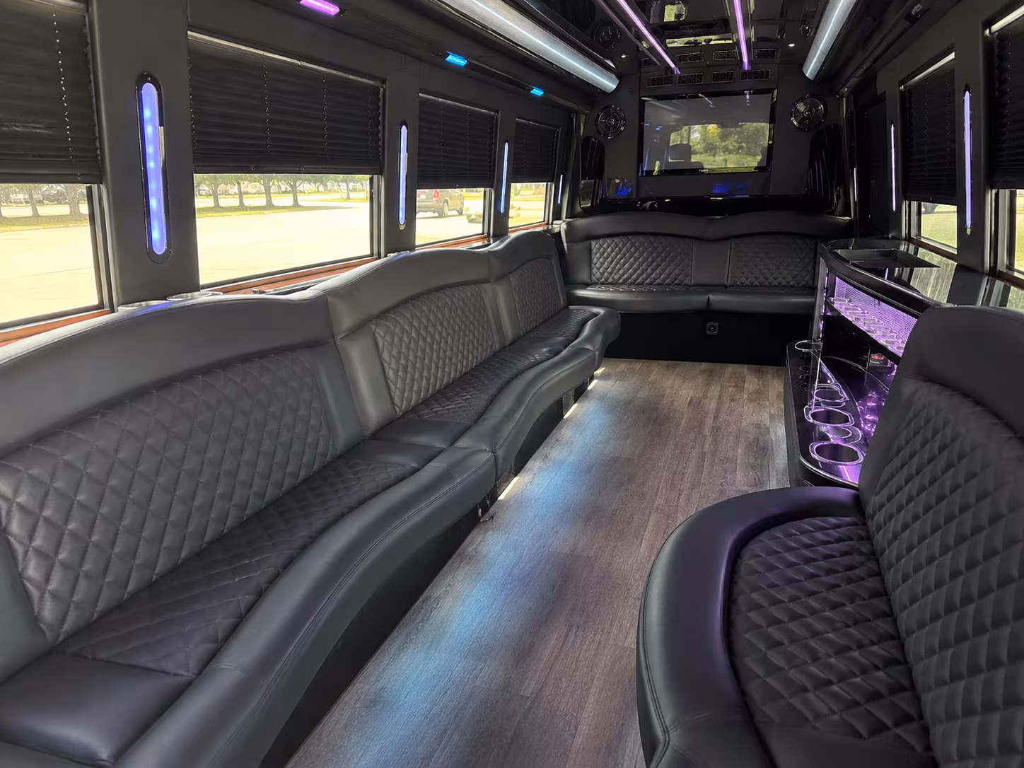 Fremont Bachelor & Bachelorette Transportation party bus exterior