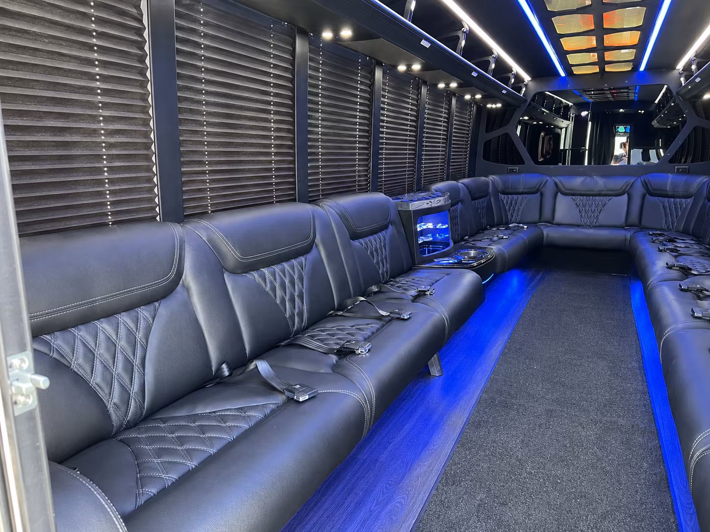 Fremont Birthday, Sweet 16, & Quinceañera Transportation party bus exterior