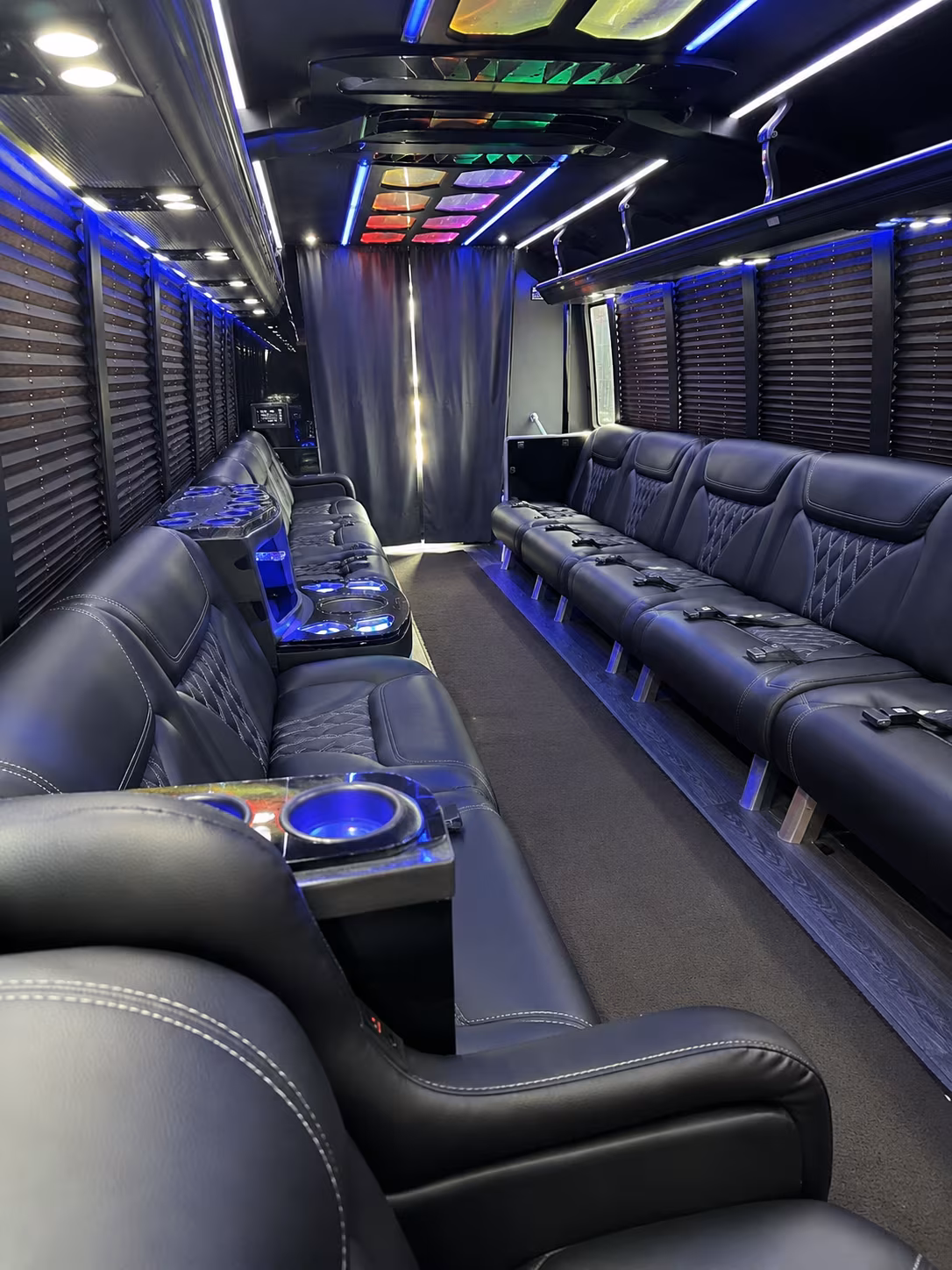 Fremont Concert & Music Festival Transportation party bus exterior