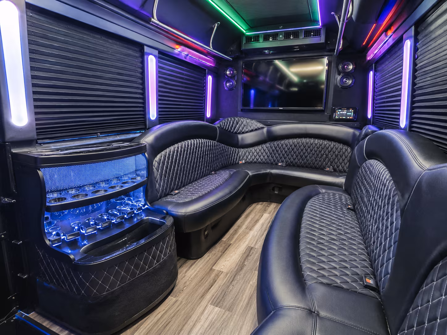 Fremont Concert & Music Festival Transportation party bus exterior