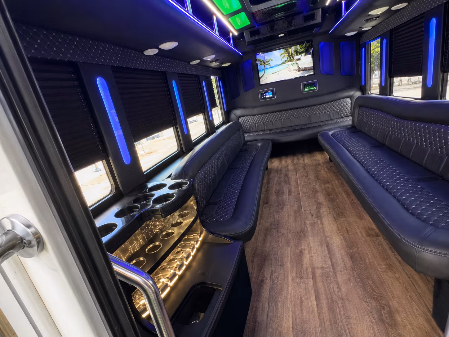 Fremont Winery Tour & Pub Crawl Transportation party bus exterior