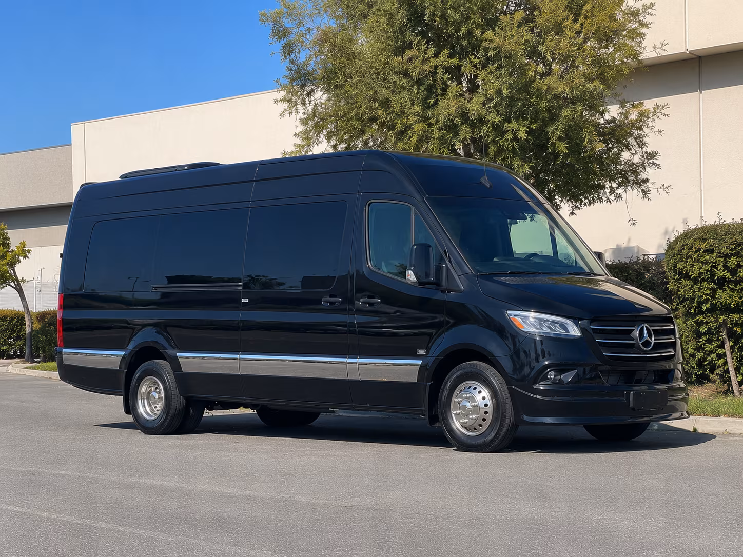 Sprinter Van Rental with Driver Exterior